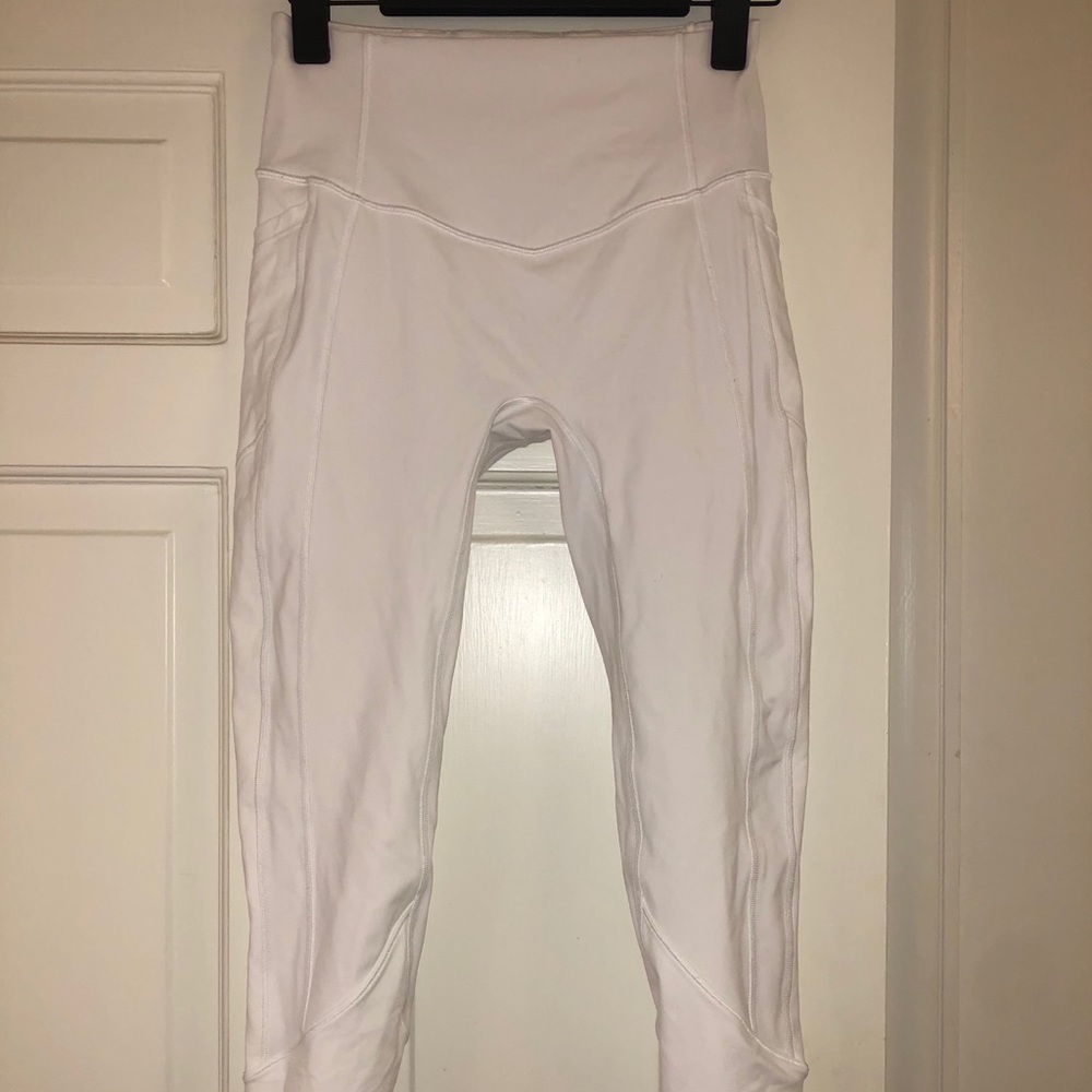 White Lululemon Leggings